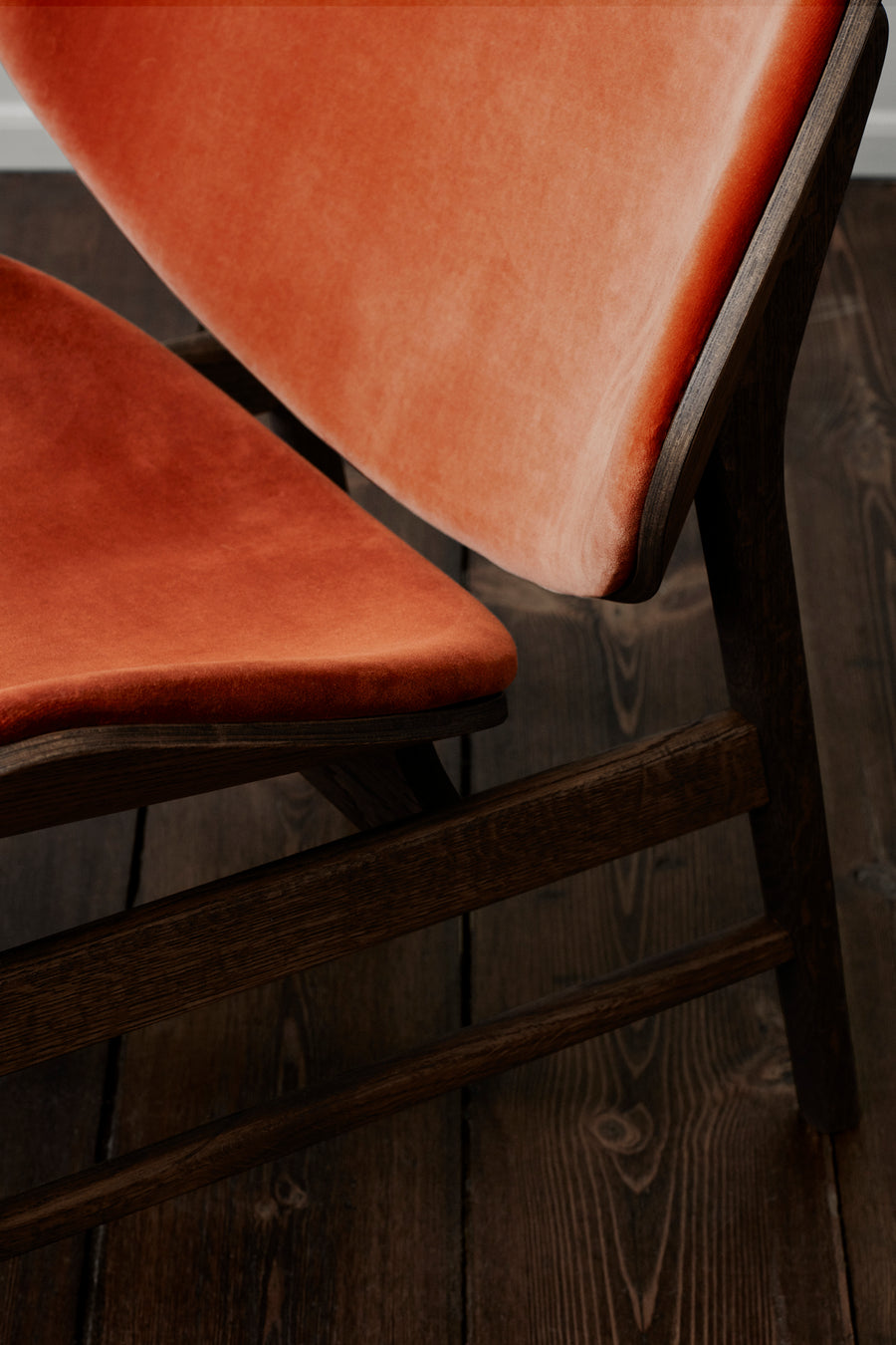 The Orange Lounge Chair Full