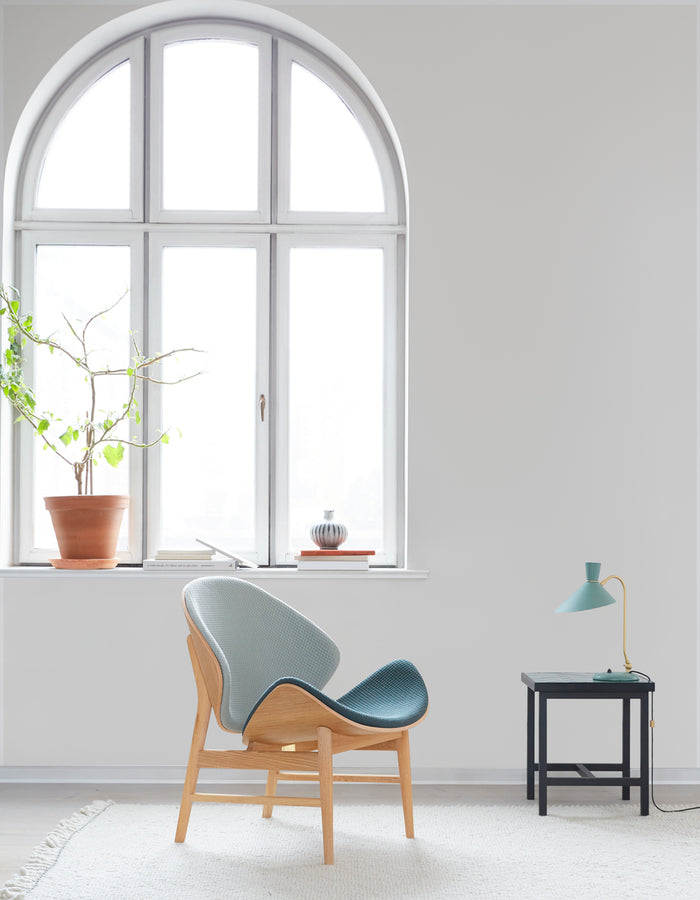 The Orange Lounge Chair Full