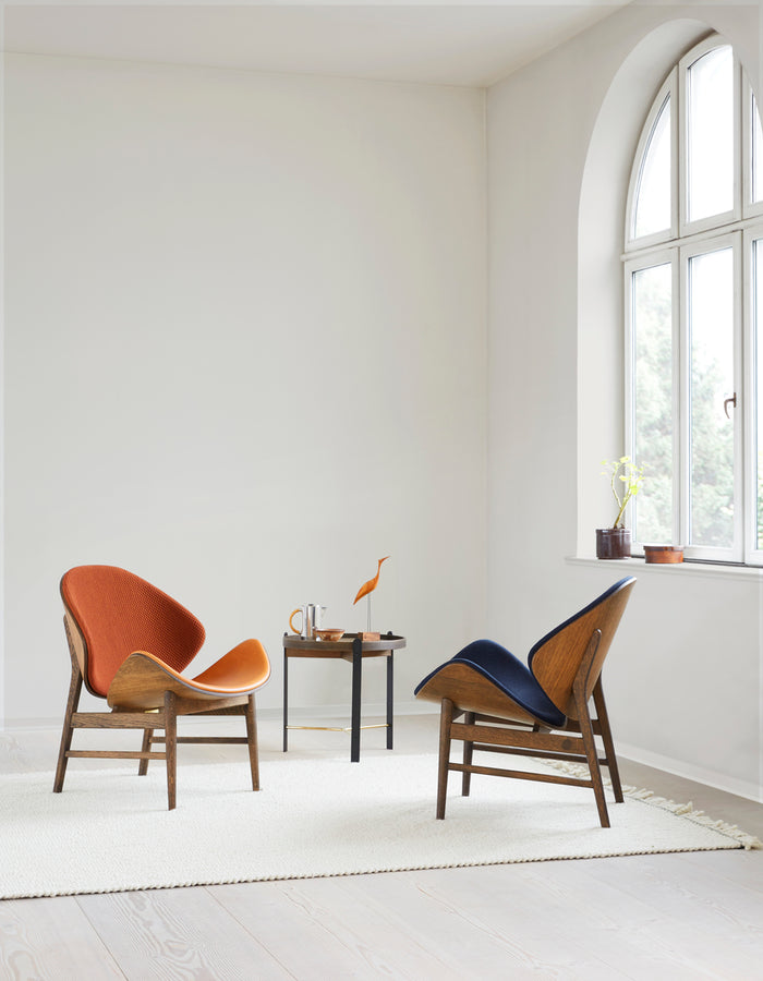 The Orange Lounge Chair Full