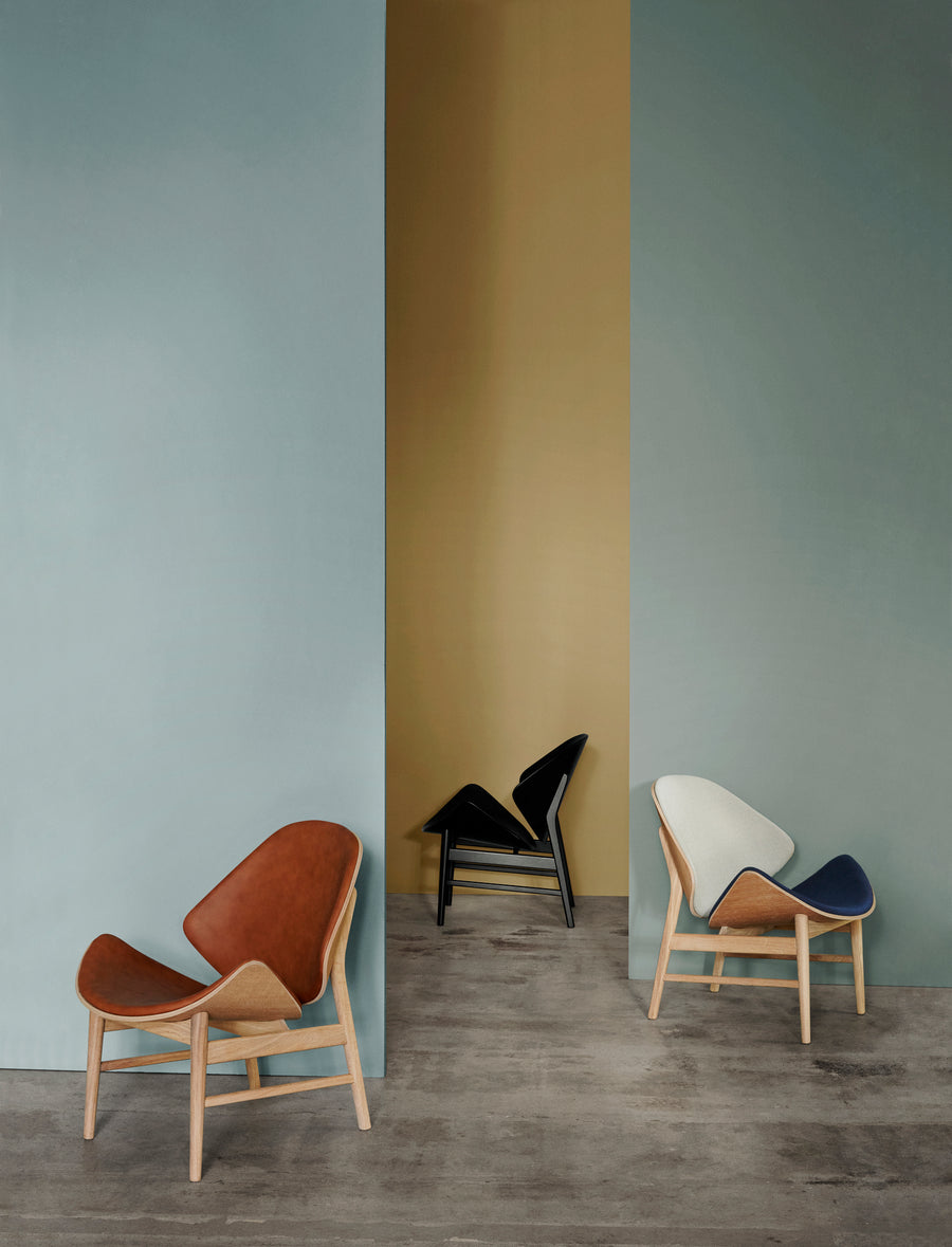 The Orange Lounge Chair Full