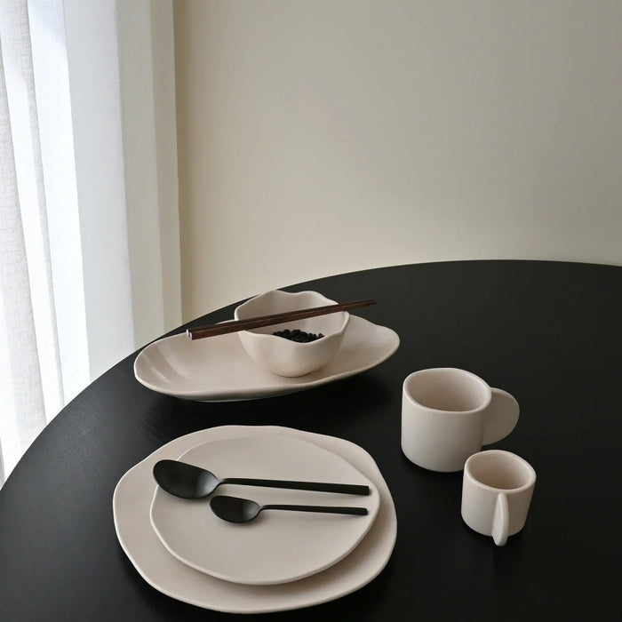 Native Lunch/Dessert Plate - Birch, 2 Pcs.